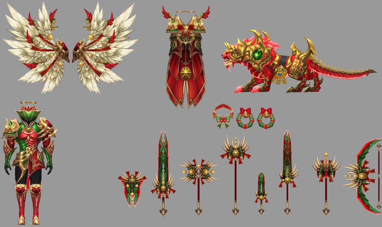 KIT CHRISTIMAS WARRIOR